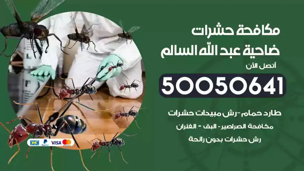 فني مكافحة حشرات ضاحية عبدالله السالم